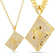 Load image into Gallery viewer, King Ice x Death Row Records- XL Cassette Necklace
