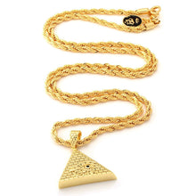 Load image into Gallery viewer, All Seeing Eye Pyramid Necklace