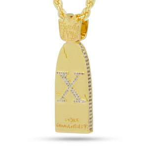 Notorious B.I.G. x King Ice - X Crack Commandments Necklace
