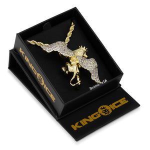 The Gold Flying Lion King